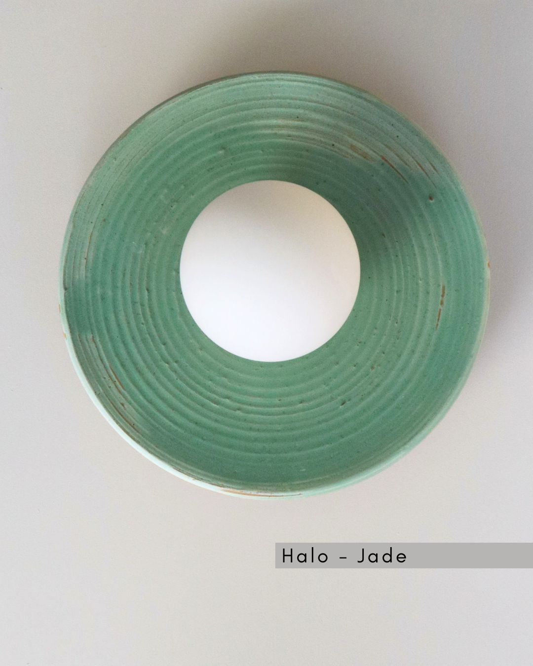 Ceramics wall light