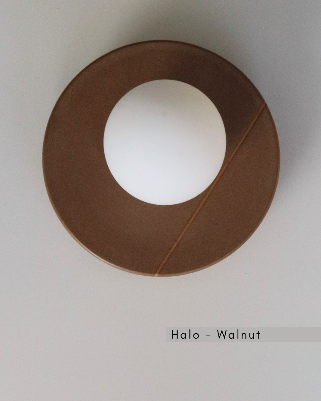 Ceramics wall light