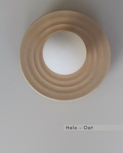 Ceramics wall light